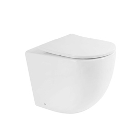 Унитаз приставной безободковый BelBagno SFERA-R BB2141CBR - фото, отзывы, цена