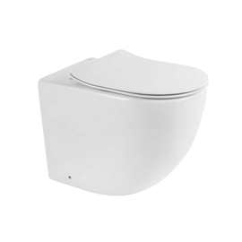Унитаз приставной безободковый BelBagno SFERA-R BB2141CBR - фото, отзывы, цена