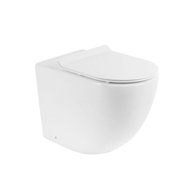 Унитаз приставной безободковый BelBagno SFERA-R BB2141CBR - фото, отзывы, цена