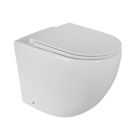 Унитаз приставной безободковый BelBagno SFERA-R BB2141CBR - фото, отзывы, цена