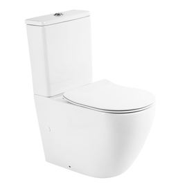 Унитаз-компакт безободковый BelBagno SFERA-R BB2141CPR - фото, отзывы, цена