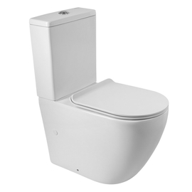 Унитаз-компакт безободковый BelBagno SFERA-R BB2141CPR - фото, отзывы, цена