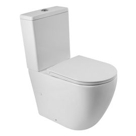 Унитаз-компакт безободковый BelBagno SFERA-R BB2141CPR - фото, отзывы, цена