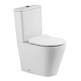 Унитаз-компакт безободковый со смывом TORNADO BelBagno FLAY-TOR BB2149CP-TOR - фото, отзывы, цена