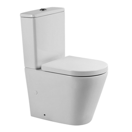 Унитаз-компакт безободковый со смывом TORNADO BelBagno FLAY-TOR BB2149CP-TOR - фото, отзывы, цена