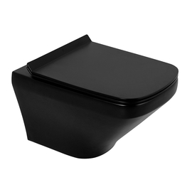 Унитаз подвесной безободковый BelBagno SELA-MB BB3201CHR-MB - фото, отзывы, цена