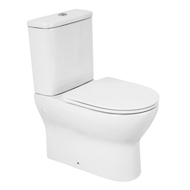 Унитаз-компакт безободковый с сиденьем BelBagno ENERGIA BB8134CPR/SC - фото, отзывы, цена
