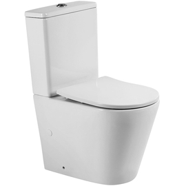 Унитаз-компакт безободковый со смывом TORNADO BelBagno FLAY-TOR BB2149CP-TOR - фото, отзывы, цена