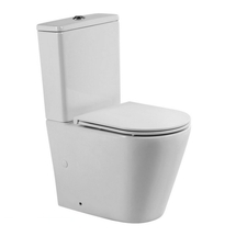 Унитаз-компакт безободковый со смывом TORNADO BelBagno FLAY-TOR BB2149CP-TOR - фото, отзывы, цена