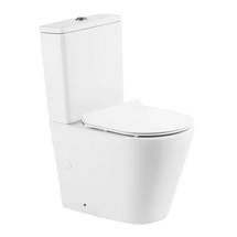 Унитаз-компакт безободковый BelBagno FLAY-R BB2149CPR - фото, отзывы, цена