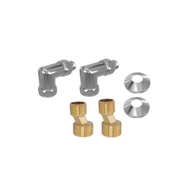 Комплект фитингов для подключения полотенцесушителя Aquatek AQ 3020CH - фото, отзывы, цена