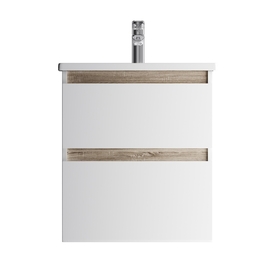 Тумба с раковиной AM.PM X-Joy 55 подвесная, белая - фото, отзывы, цена