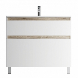 Тумба с раковиной AM.PM X-Joy 100 напольная, белая - фото, отзывы, цена