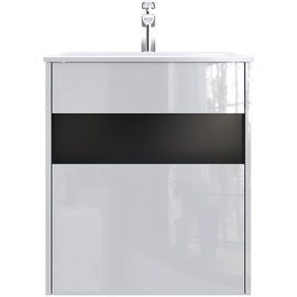 Тумба с раковиной 60 AM.PM Func M8FFUX0601WG белый лак - фото, отзывы, цена