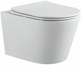 Унитаз подвесной Aquanet Rimless Atago 2.0 W LX-1905, безободковый, сиденье микролифт - фото, отзывы, цена