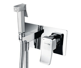 Смеситель Wasserkraft Aller 10638 для душа, встраиваемый, с гигиенической лейкой - фото, отзывы, цена