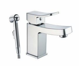 Смеситель Wasserkraft Aller 1068 для умывальника, с гигиенической лейкой - фото, отзывы, цена