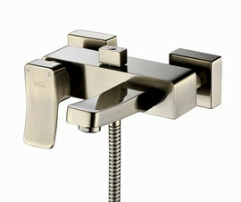 Смеситель Wasserkraft Exter 1601 для ванны, с коротким изливом - фото, отзывы, цена