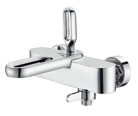 Смеситель Wasserkraft Kammel 1801 для ванны, с коротким изливом - фото, отзывы, цена