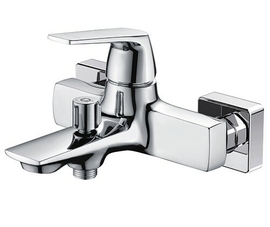 Смеситель Wasserkraft Neime 1901 для ванны, с коротким изливом - фото, отзывы, цена