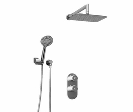 Встраиваемый комплект для душа с верхней душевой насадкой и лейкой Wasserkraft Thermo, A16031 - фото, отзывы, цена