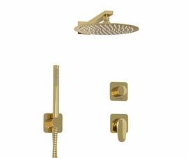 Встраиваемый комплект для душа с верхней душевой насадкой и лейкой Wasserkraft Neckar, A2151.277.183.208.280.197.281 - фото, отзывы, цена