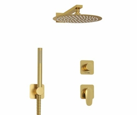 Встраиваемый комплект для душа с верхней душевой насадкой и лейкой Wasserkraft Havel, A3651.282.180.259.285.194.286 - фото, отзывы, цена