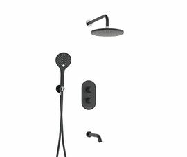 Встраиваемый комлплект для ванны с верхней душевой насадкой, лейкой и изливом Wasserkraft, A177477 - фото, отзывы, цена