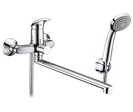 Смеситель Wasserkraft Isen 2602L для ванны, с длинным изливом - фото, отзывы, цена