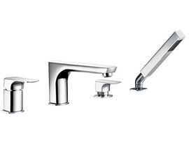 Смеситель Wasserkraft Salm 2755 на борт ванны, 4 отверстия - фото, отзывы, цена