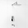 Встраиваемый комплект для ванны с изливом и верхней душевой насадкой Wasserkraft, A13031 - фото, отзывы, цена
