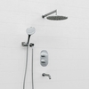 Встраиваемый комплект для ванны с верхней душевой насадкой, лейкой и изливом Wasserkraft Thermo, A174819 Thermo - фото, отзывы, цена