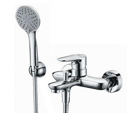 Смеситель Wasserkraft Vils 5601 для ванны, с коротким изливом - фото, отзывы, цена