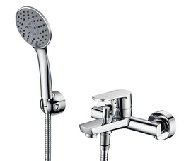 Смеситель Wasserkraft Dill 6101 для ванны, с коротким изливом - фото, отзывы, цена