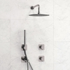 Встраиваемый комплект для ванны с верхней душевой насадкой, лейкой Wasserkraft Tauber, A6451.297.298.097.121.275.100.276 - фото, отзывы, цена