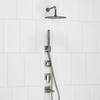 Встраиваемый комплект для ванны с верхней душевой насадкой, лейкой Wasserkraft Spree, A1451.273.274.097.121.275.100.276 - фото, отзывы, цена