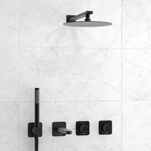 Встраиваемый комплект для ванны с верхней душевой насадкой, лейкой Wasserkraft Fulda, A5251.300.301.219.258.302.242.217 - фото, отзывы, цена