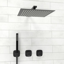 Встраиваемый комплект для душа с верхней душевой насадкой и лейкой Wasserkraft Nuthe, A9151.264.219.162.327.242.217 - фото, отзывы, цена