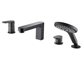 Смеситель Wasserkraft Elbe 7455 на борт ванны, 4 отверстия - фото, отзывы, цена