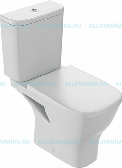 Унитаз-компакт Jacob Delafon Struktura UJX102-00 безободковый (без сидения) - фото, отзывы, цена