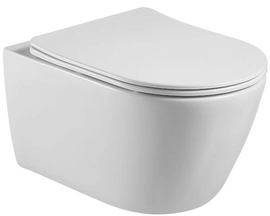 Унитаз подвесной Aquatek Бетта AQ1253W-00 с сиденьем Soft Close - фото, отзывы, цена