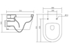 Унитаз подвесной Aquatek Бетта AQ1253W-00 с сиденьем Soft Close - фото, отзывы, цена