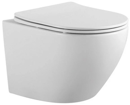 Унитаз подвесной Aquatek Европа AQ1901-00 безободковый, тонкое сиденье микролифт - фото, отзывы, цена