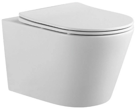 Унитаз подвесной Aquatek Вега AQ1905-00 безободковый, тонкое сиденье микролифт - фото, отзывы, цена