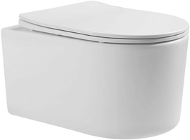 Унитаз подвесной Aquatek Мия AQ2004-00 безободковый, с быстросъемным сиденьем Soft Close - фото, отзывы, цена