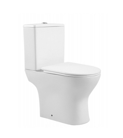 Унитаз напольный Aquatek Леон AQ2785T-00 с бачком, смыв Tornado, тонкое сиденье с микролифтом - фото, отзывы, цена