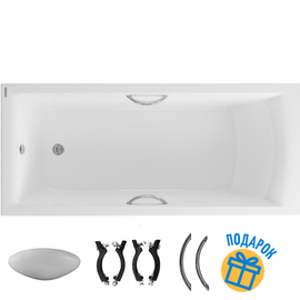 Ванна чугунная Owl Конунг 170х70 с ручками, OWLIB191113 - фото, отзывы, цена