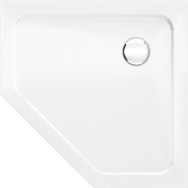 Стальной поддон для душа BLB Universal Pentagonal 90х90 CP90 Белый - фото, отзывы, цена