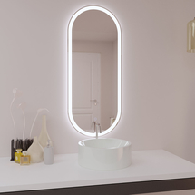 Зеркало Милания Ева 500х1200, с подсветкой, MLE-1-08-0063 - фото, отзывы, цена