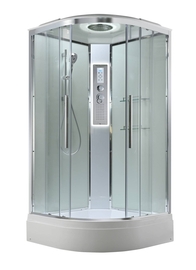 Душевая кабина AvaCan EM3011LEDT, прозрачная - фото, отзывы, цена